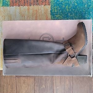 Circle G by Corral Boot Co. Q0078 - 2 tone Brown Leather boots. NIB Sz 8.5